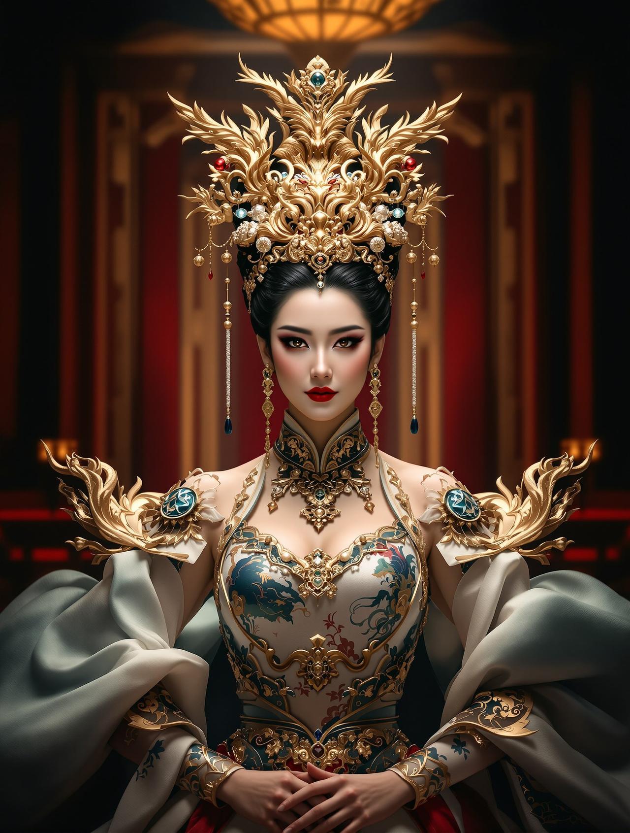 短剧在线观看网站 - 凤还朝之锦绣江山 - 高清竖屏短剧封面